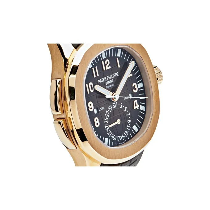 PATEK PHILIPPE Pre Owned 2022 Aquanaut 'Travel Time Tiffany & Co.' 40mm-2
