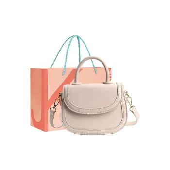 JANE KLAIN PU Saddle Bag Shoulder Bag Crossbody Bag Handbag Small Size Women's White/Yellow/Green/Khaki