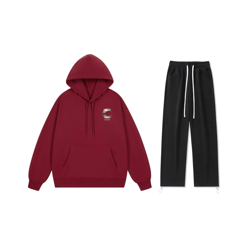 IVEIII Sweatshirt Sets Unisex-35
