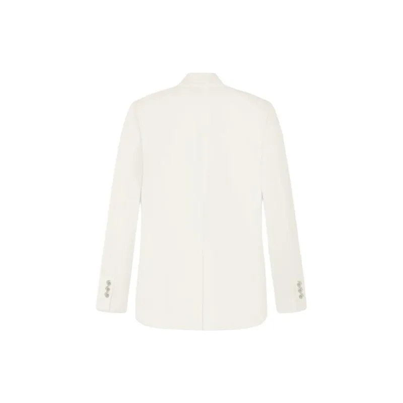 VERSACE Double-Breasted Tailored Blazer-1