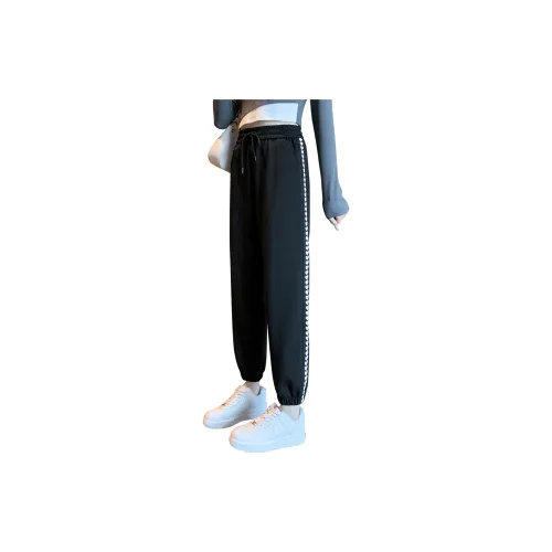 Yench'a Casual Pants Women's Black - Ankle-Length Pants