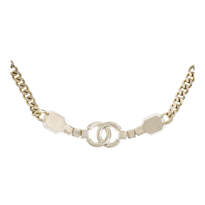 CHANEL Pink Crystal Metal Bracelets Women's-2