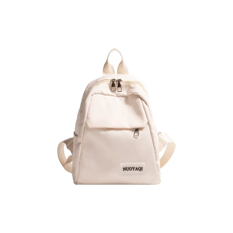 Parker Bear Canvas Carry Backpack Regular Unisex Black/White/Ecru/Pink/Blue/Burgundy-14