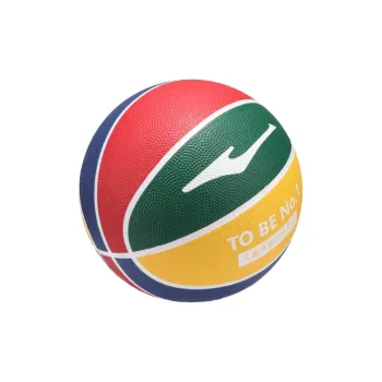 Erke Rubber Basketball Blue Yellow Green Red Size 5 Training Kids'