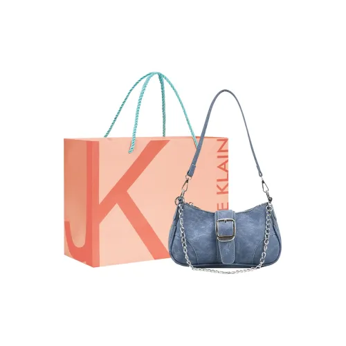 JANE KLAIN PU Small Square Bag Handbag Shoulder Bag Women's Blue/Pink