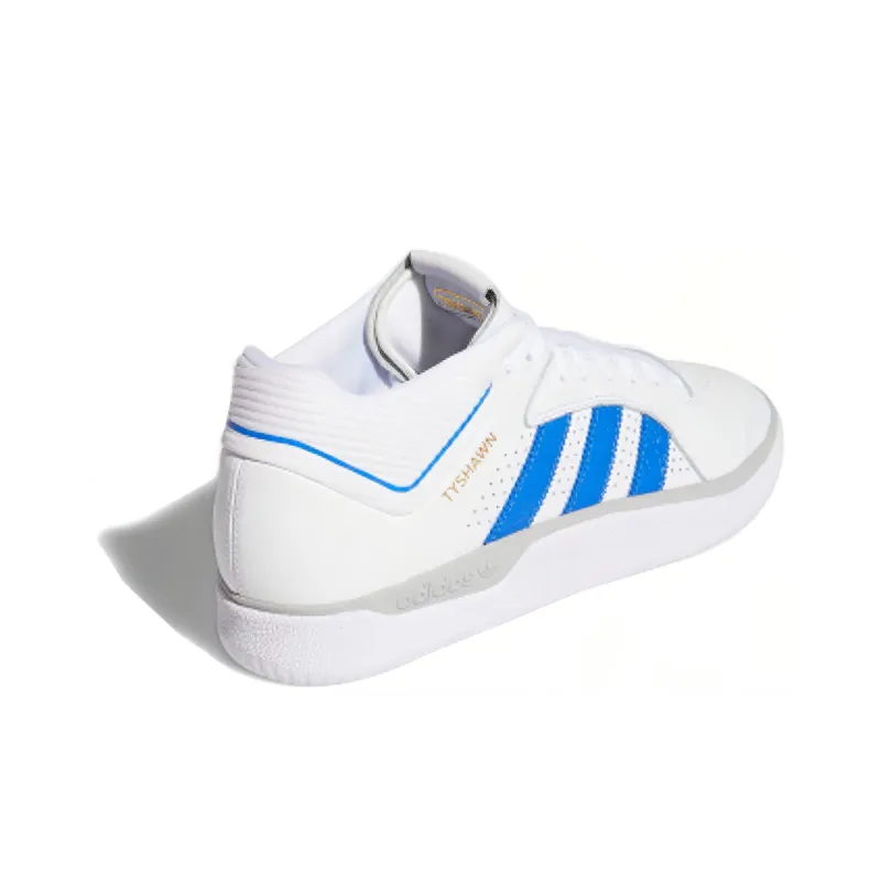 Adidas Tyshawn Cloud White Blue-2