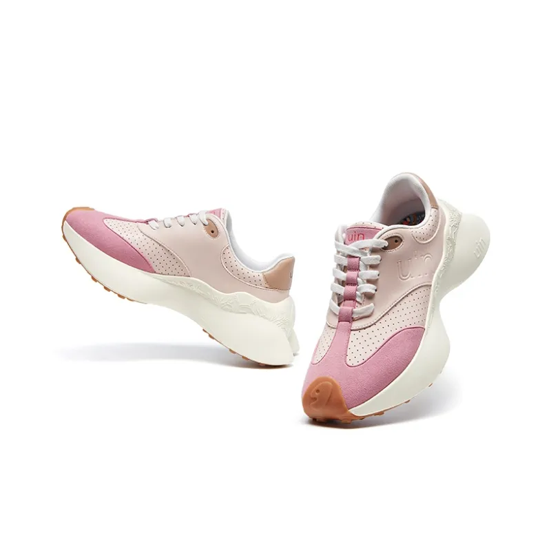 U.IN Painted Travel Shoes Laredo 1&4 Solid Collection Low-Top Casual Shoes Women's-38