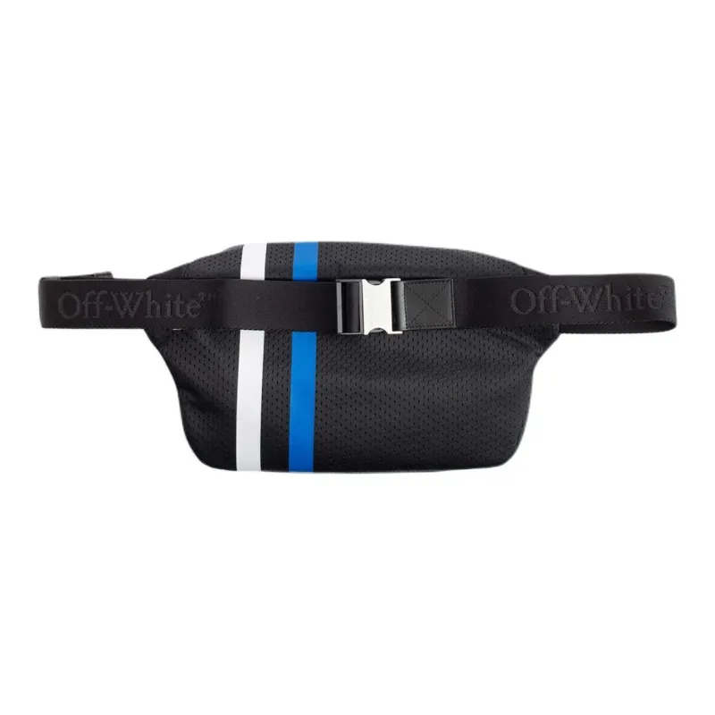 OFF WHITE Outdoor Baseball Waist Bag Black-5