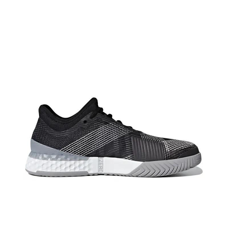 Adidas Adizero Ubersonic 3 Wear-Resistant Low-Top Tennis Shoes Men's Black-1