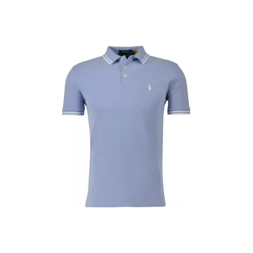Polo Ralph Lauren Striped Edge Pique Short Sleeved Polo Shirt