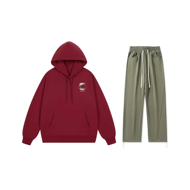 IVEIII Sweatshirt Sets Unisex-53