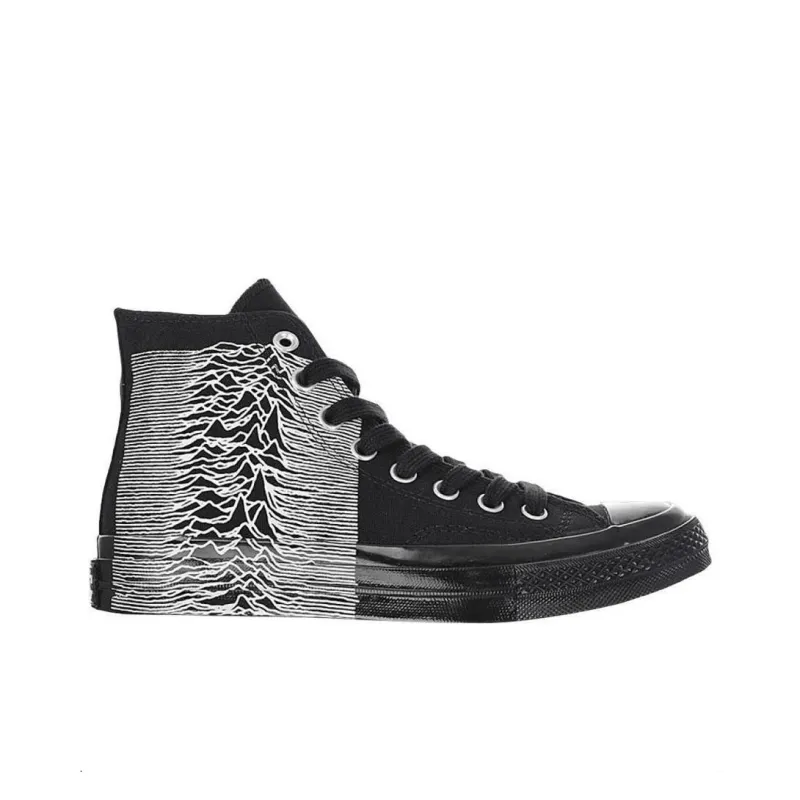 Converse Joy Division X Pleasures X Chuck 70 High 'Black White'-1