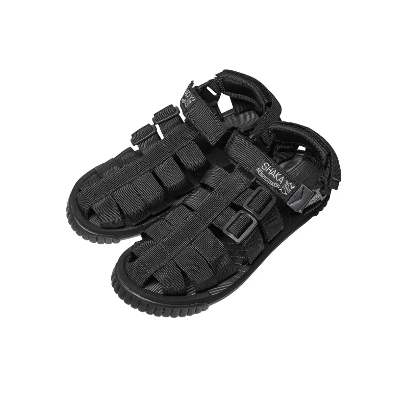 SHAKA Hiker Beach Sandals Unisex Black-2