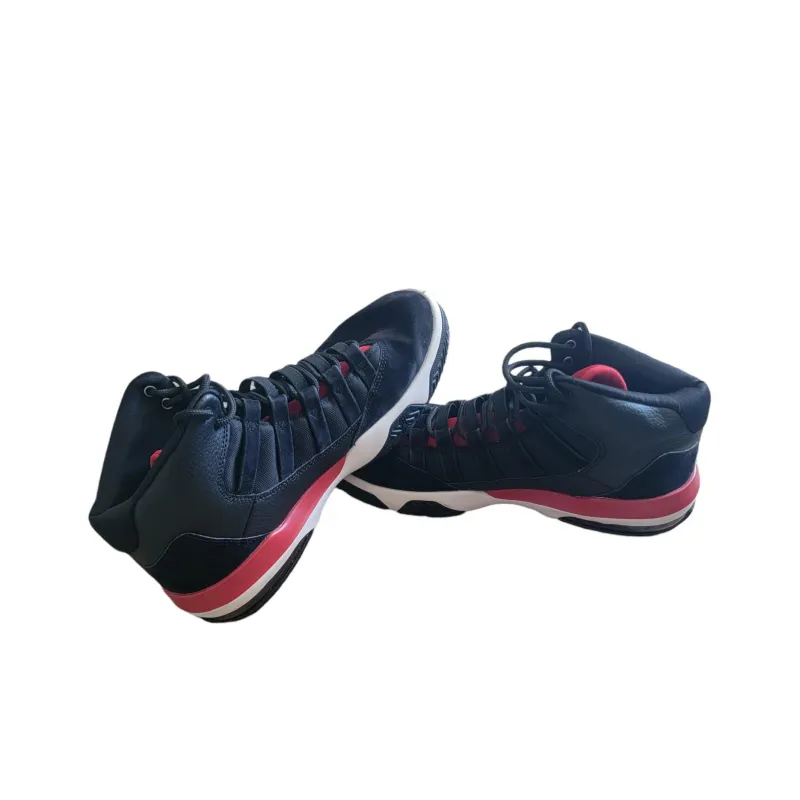 Jordan Max Aura Black Gym Red White-3