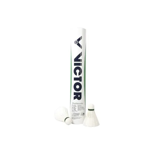 VICTOR Duck Feather Shuttlecock 12 Pack Duck Feather Small Board Duck Feather Shuttlecocks