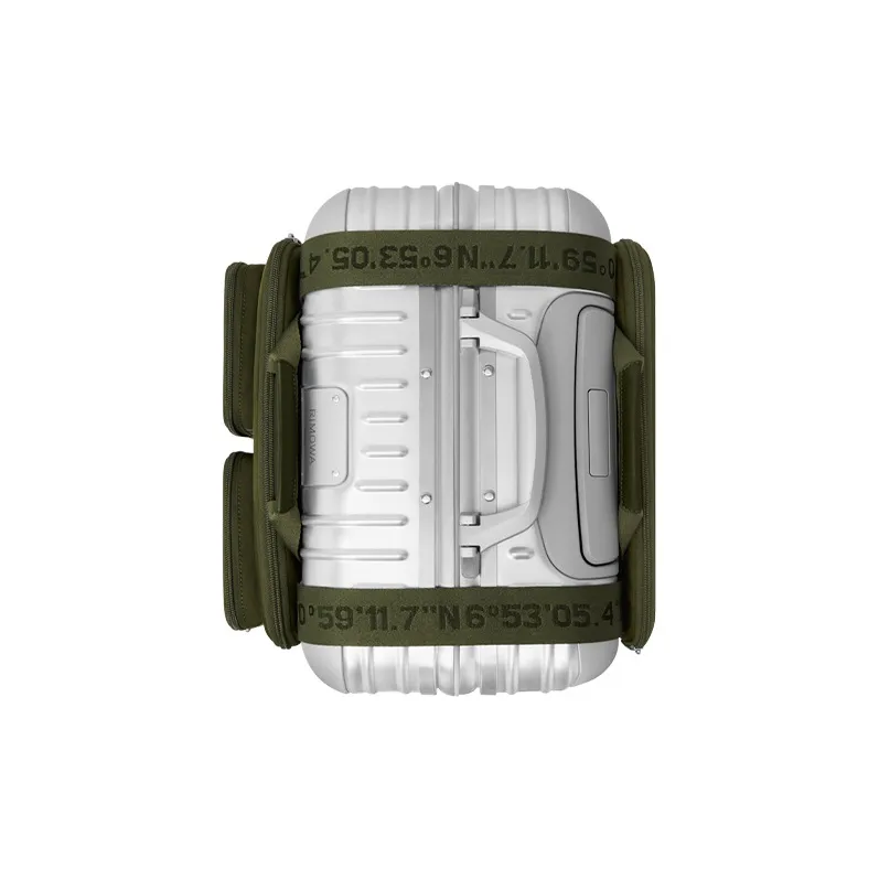 RIMOWA Nylon Bag Accessory Unisex Khaki Green-4