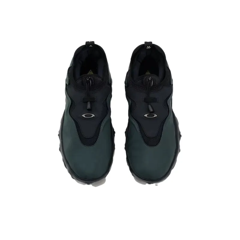 PIET x Oakley Slip On Teeth OG Cushioning Breathable Low Top Casual Shoes Unisex Imitation Black-4