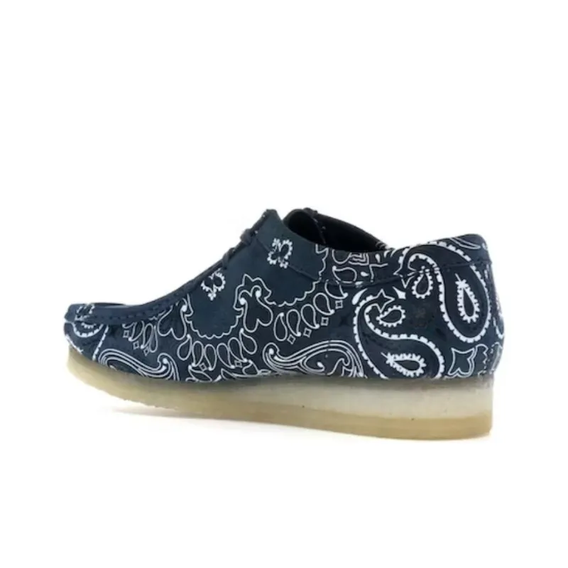 clarks Supreme X Wallabee 'Blue Bandana'-1
