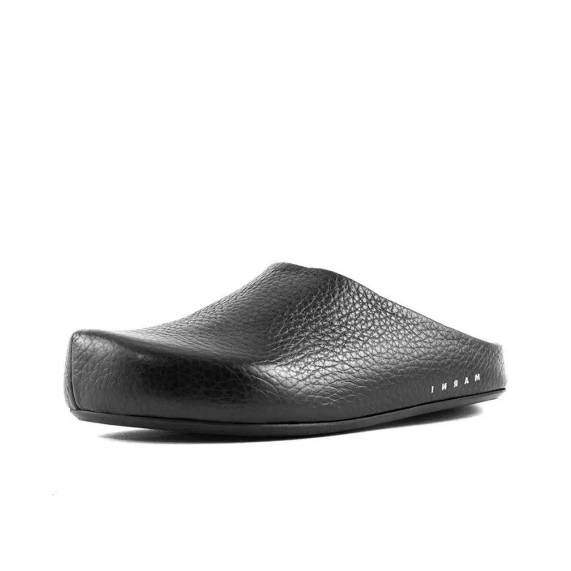 MARNI Logo Printed Slip-On Clogs-2