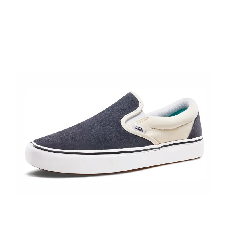 Vans Comfycush Slip On Navy Blue Dark Blue-1