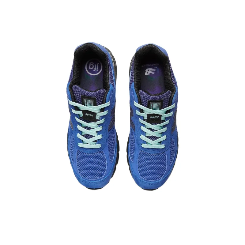 New Balance 990v4 MiUSA Joe Freshgoods 1998 Keisha Blue-3