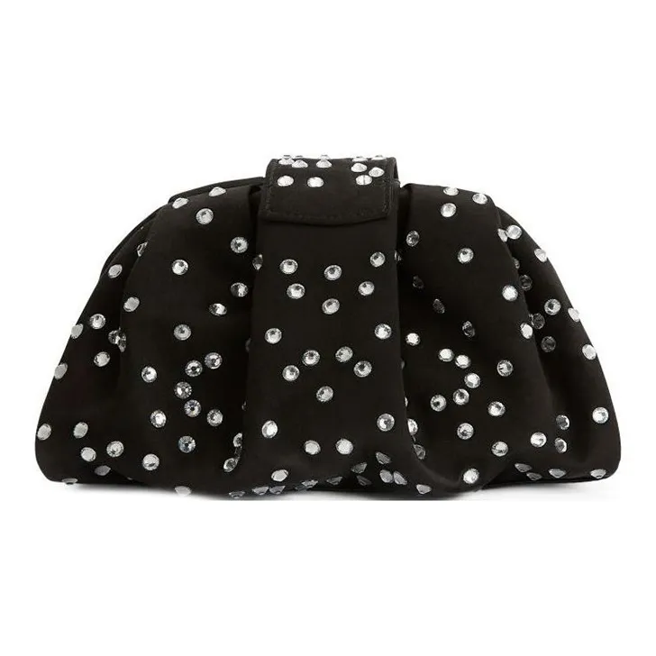 Giuseppe Zanotti Amande Precious Rhinestone embellished Clutch Bag-2
