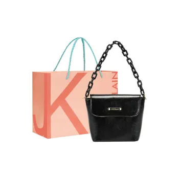 JANE KLAIN Synthetic Leather One Shoulder Underarm Bucket Bag, Crossbody Handbag Women's Black/Coffee/Brown