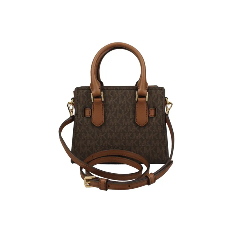 MICHAEL KORS Cow Leather Handbag, Shoulder Bag, Crossbody Bag Regular Women's Brown-3