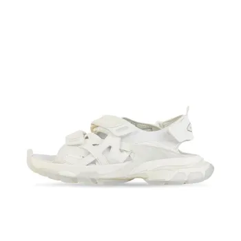 Balenciaga Track Sandal Clear Sole White Women's