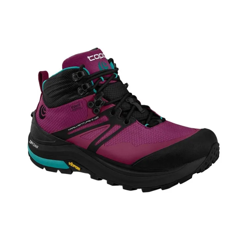 Topo Athletic Trailventure 2 Wear-resistant And Waterproof High-Top Hiking Shoes Women's Purple-1