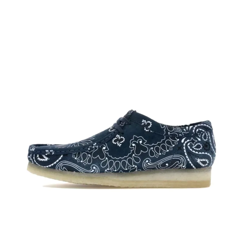 clarks Supreme X Wallabee 'Blue Bandana'-0