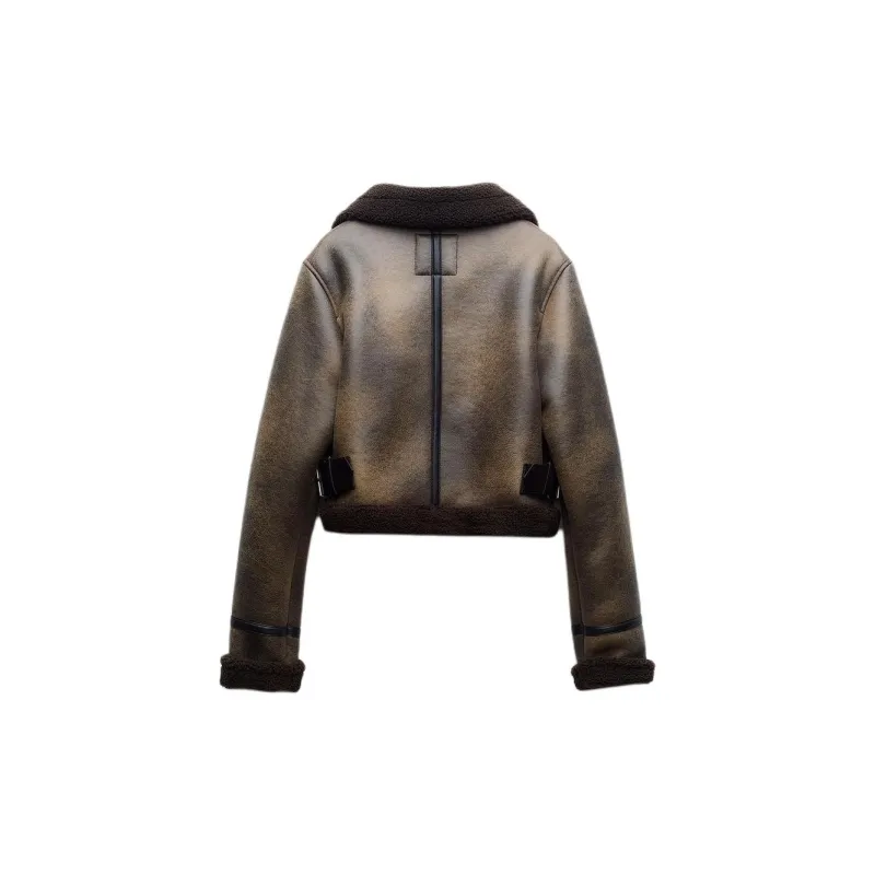 ZARA Jackets Coats Women's Brown-1