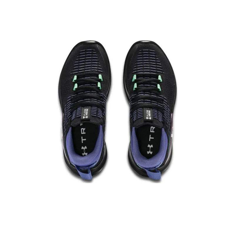 Under Armour Flow Dynamic Intlknt 'Black Purple' Women's-3