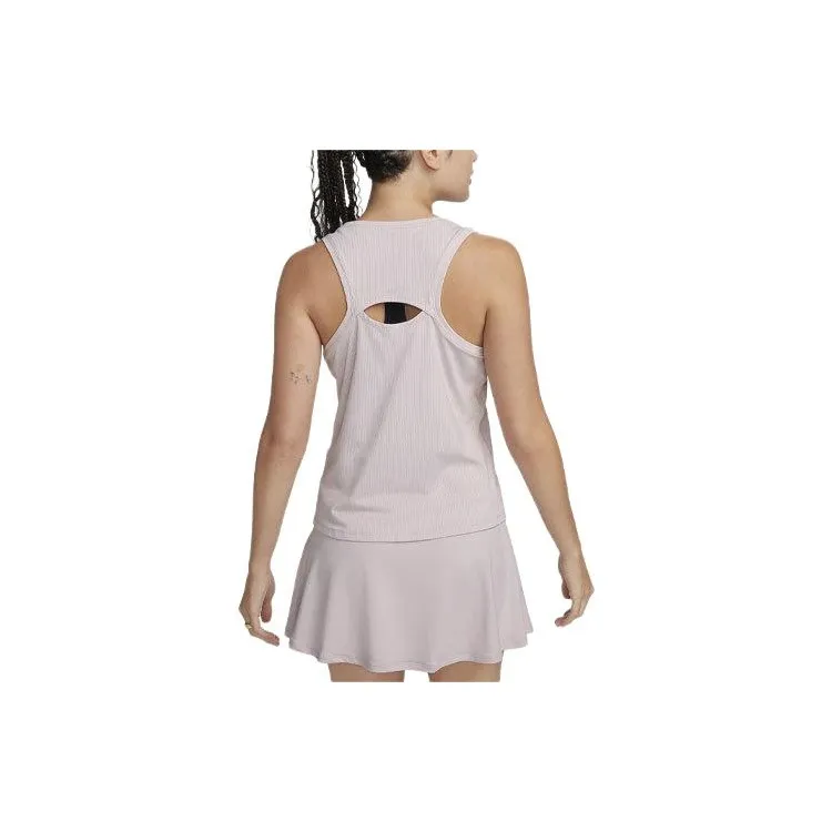 Nike Tank Tops Women's White Gold Purple-1