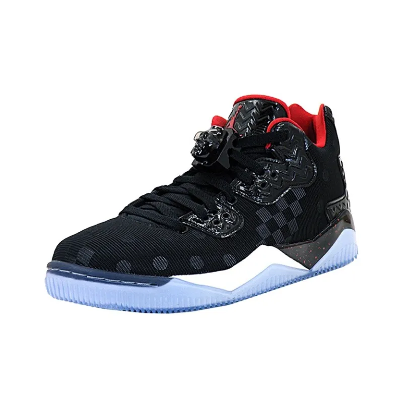 Jordan Spike Forty Low Polka Dots And Checkerboard Black-2