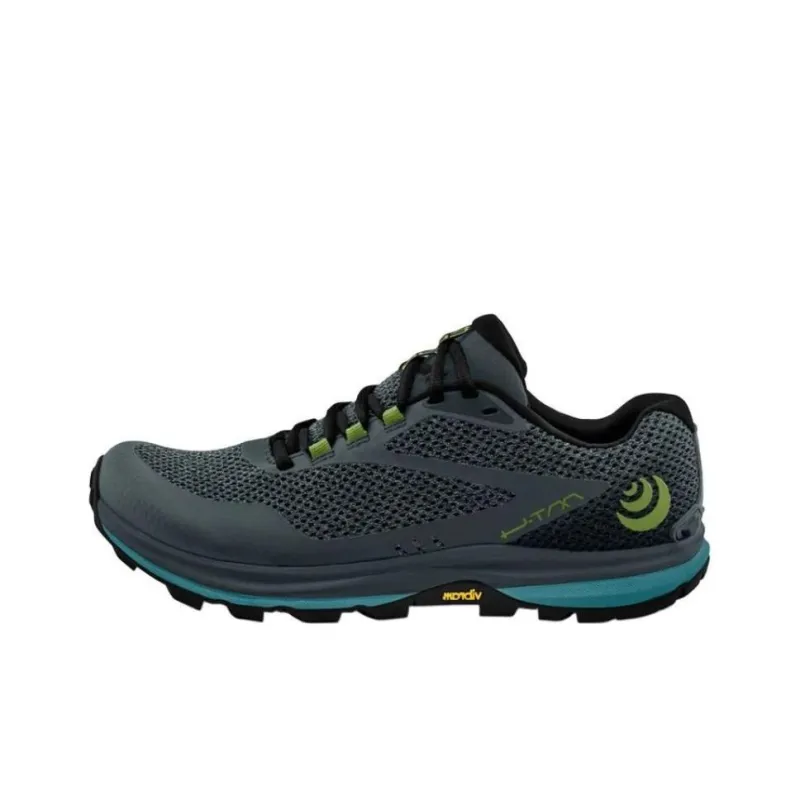 Topo Athletic MT 4 Cushioning Wear-Resistant Low-Top Running Shoes Men's Gray Blue-0