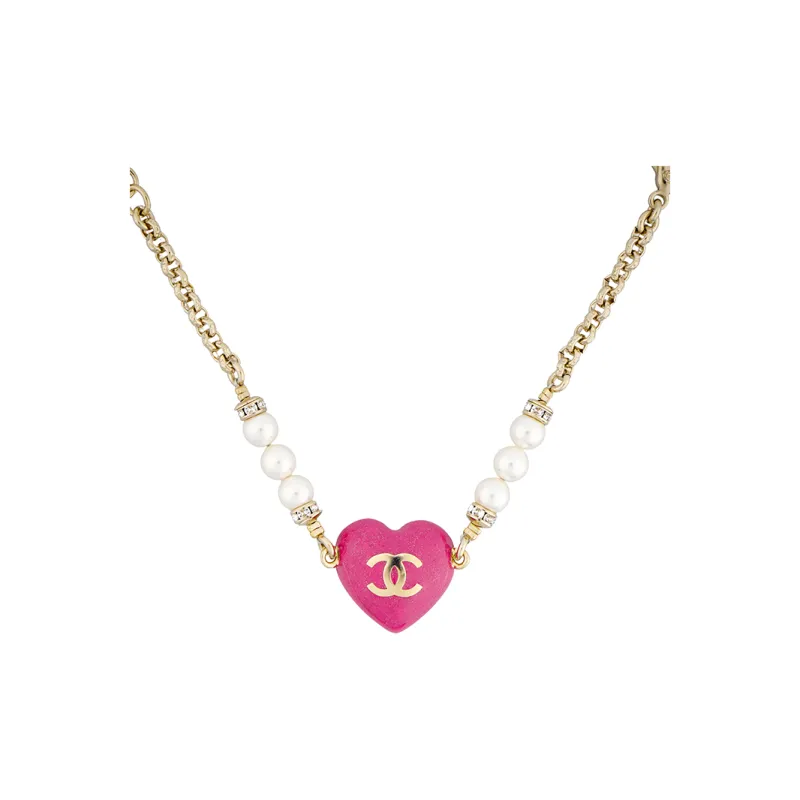 CHANEL Metal Bracelets Women's Pink-2