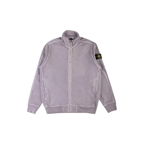 STONE ISLAND Jackets Men Light Purple