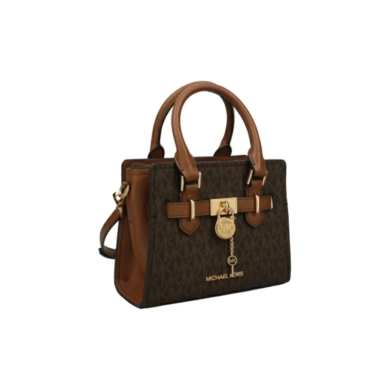 MICHAEL KORS Cow Leather Handbag, Shoulder Bag, Crossbody Bag Regular Women's Brown-1