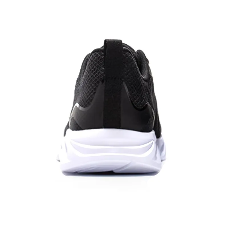 XTEP Cushioned Anti-Slip And Wear-Resistant Lightweight Low-Top Sprint Running Shoes Men's Black-3