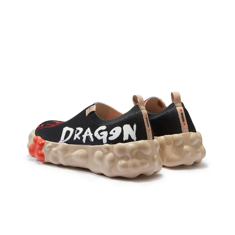 U.IN Painted Travel Shoes Year Of The Dragon TT Low-Top Casual Shoes Men's-33
