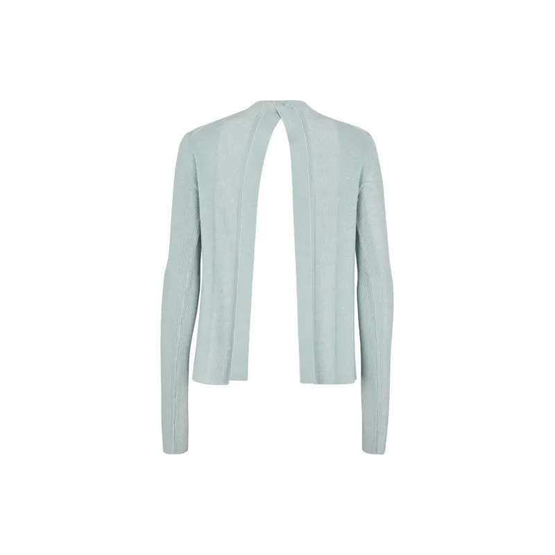 FENDI Long Sleeved Crewneck Cardigan-1