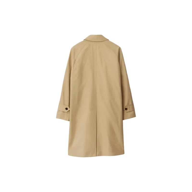 Burberry Reversible Check Printed Buttoned Car Coat-3