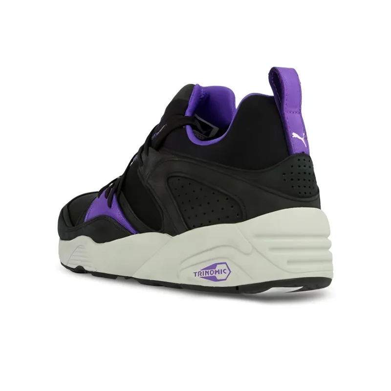 PUMA Blaze Of Glory Mid Top Casual Shoes Unisex Black Purple-3