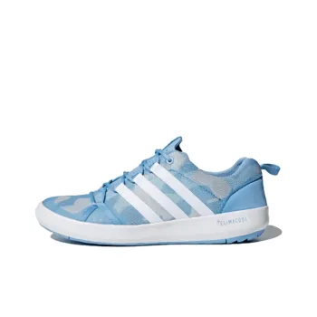 Adidas Terrex CC Boat Graphic Cushioned Slip Resistant Low Top Casual Shoes Unisex Blue White