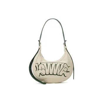LOVVVVE PU Shoulder Bag, Shoulder Bag Regular Women's Cream White