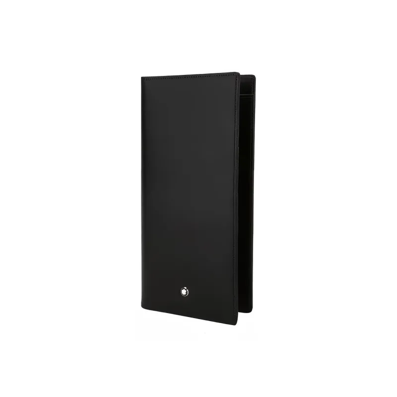 MONTBLANC Meisterstuck Cow Leather Wallet Men's Black-2