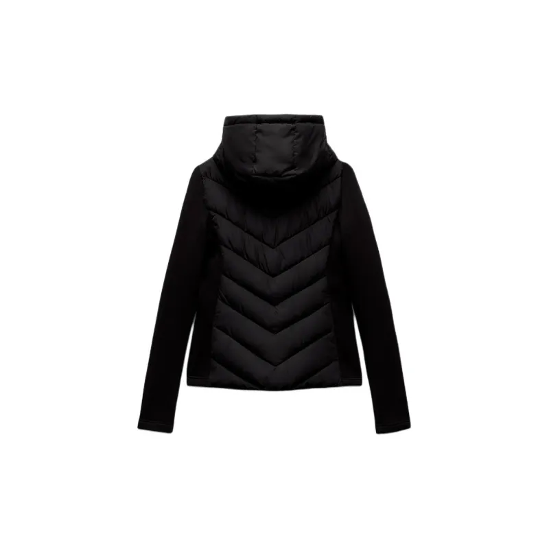 ZARA Puffer Jacket Women's Black-1