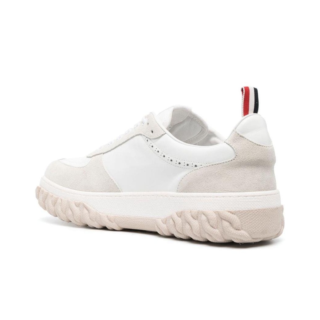 【送料&関税込】Thom Browne Letterman Panelled Low-top Sneak Thom Browne Letterman Panelled Low-top Sneakers | italist