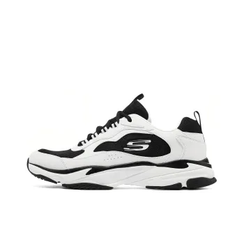 Skechers Lifestyle Arizin Cushioning Anti Slip Wear Resistant Breathability Low Top Casual Shoes Men's Black White